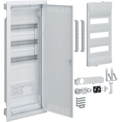 ROZDZIELNIA PLASTIKOWA PT HYBRYDOWA 36M 1X PŁYTA MON IP40 865X335X90 DRZWI PERFOROWANE VOLTA.HYBRID
