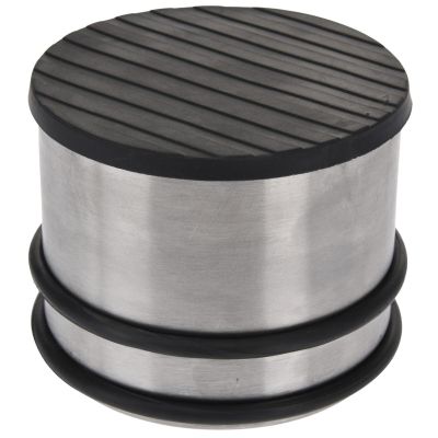 5. STOPER DO DRZWI 9CM SREBRNY