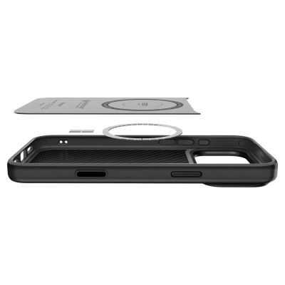 7. Etui Spigen Enzo Aramid "T" MagSafe na iPhone 17 Pro Max - czarne