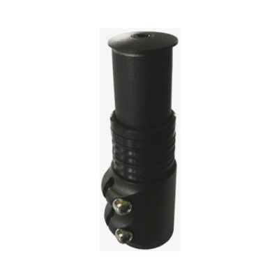 adapter wspornika kierownicy AHEAD czarny