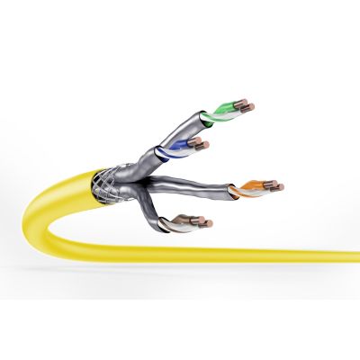 3. Digitus DK-1744-A-VH-5 kabel sieciowy Żółty 500 m Cat7a S/FTP (S-STP)