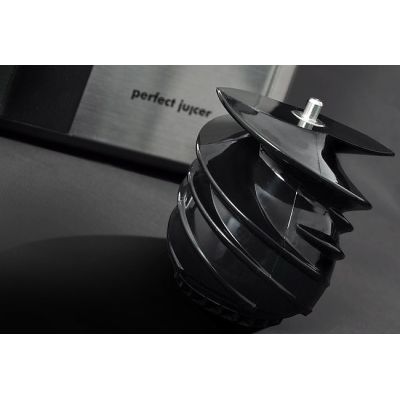 6. ELDOM WYCISKARKA WOLNOOBROTOWA PJ400 400W SREBRNO-CZARNA ,ŚLIMAK BPA FREE 80 [OBR./MIN]