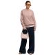 5. Bluza damska Puma ESS Small No.11 Logo Relaxed Crew różowa 684975 88