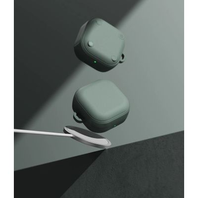 3. Etui Ringke Onyx Magnetic na Samsung Galaxy Buds 4 / 4 Pro - zielone
