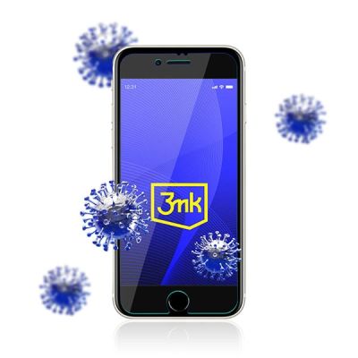 6. Szkło hybrydowe 3mk FlexibleGlass™ na iPhone SE 2020 / iPhone SE 2022