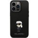 3. Etui Karl Lagerfeld Silicone Ikonik Metal Pin na iPhone 14 Pro - czarne