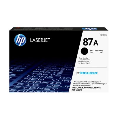 8. HP 87A oryginalny wkład z czarnym tonerem LaserJet