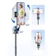 16. Wozinsky Selfie stick WC1Y2S teleskopowy tripod 1.3m ze stopu aluminium z uchwytem na telefon - czarny