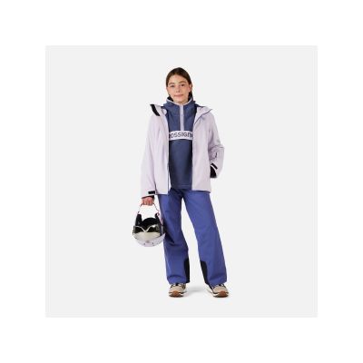 2. Bluza dziecięca ROSSIGNOL JR ALLTRACK ANORAK FLEECE niebieska