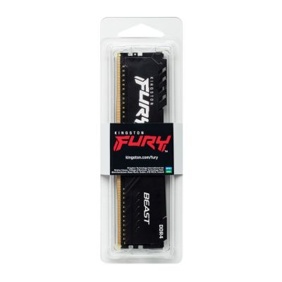 10. Kingston FURY DDR4 32GB (1x32GB) 3200MHz CL16 Beast Black