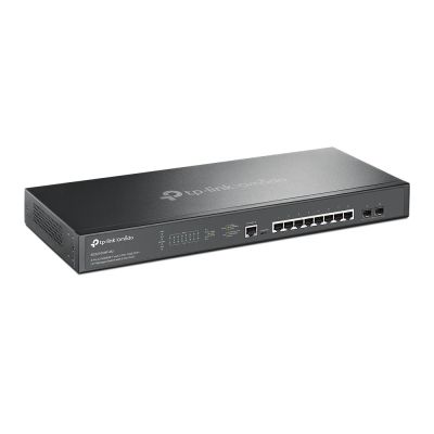 3. TP-Link Omada SG3210XHP-M2 przełącznik sieciowy Zarządzany L2+ 2.5G Ethernet (100/1000/2500) Obsługa PoE 1U Czarny