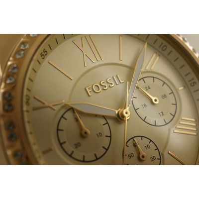 8. Zegarek Damski FOSSIL Modern Courier Chronograph BQ3378 + BOX