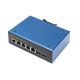 2. Switcher przemysłowy 4+2-Port L2 zarządzany Gigabit Ethernet 4 x GE RJ45 + 2 SFP Port