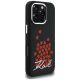 4. Etui Karl Lagerfeld Silicone Heart Sign Logo MagSafe na iPhone 16 Pro Max - czarne