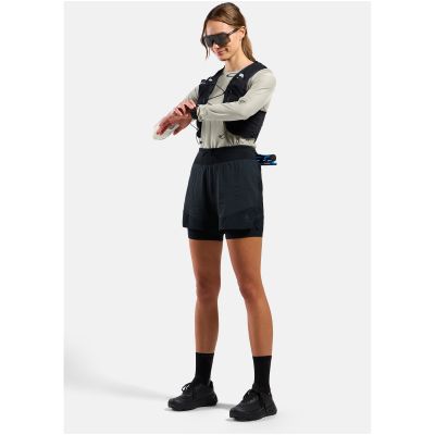 6. Koszulka z długim rękawem damska Odlo ZEROWEIGHT CHILL-TEC T-shirt crew neck l/s szara