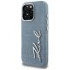 2. Etui Karl Lagerfeld FW Jeans Signature Logo na iPhone 16 Pro - niebieskie