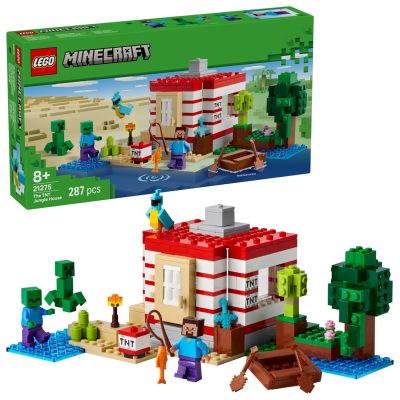 23. LEGO Minecraft 21275 Dom TNT w dżungli
