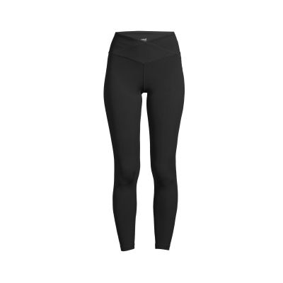 Legginsy treningowe damskie CASALL Overlap High Waist Tights kolor czarny
