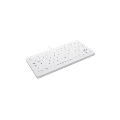 2. CHERRY AK-C4112 - Klawiatura medyczna kompaktowa podświetlana USB QWERTZ niemiecka biała