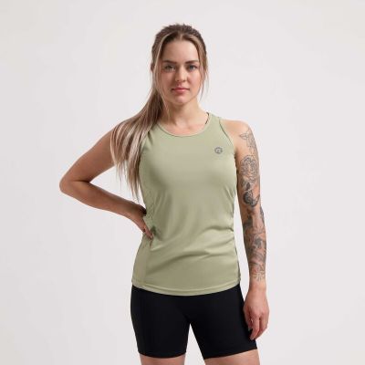 3. Rogelli bezrękawnik do biegania CORE beżowy 2XL