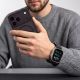 4. Pasek Tech-Protect Nylon Pro na Apple Watch 44 / 45 / 46 / 49 mm - czarny