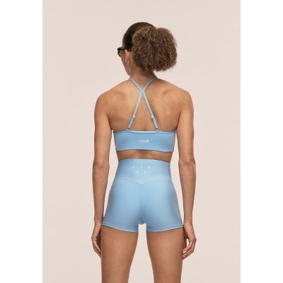 4. Stanik sportowy CASALL Sleek Strappy Sports Bra kolor niebieski