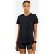 3. Koszulka z krótkim rękawem damska ODLO T-shirt crew neck s/s ZEROWEIGHT ENGINEERED CHILL-TEC czarna