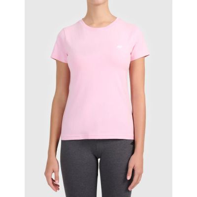 T-shirt slim bawełniany damski 4F 4FWAW26TTSHF3500-56S