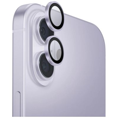 Szkło na aparat UNIQ Optix Aluminium Camera Lens Protector na iPhone 17 z aplikatorem - fioletowe