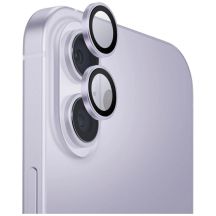 Szkło na aparat UNIQ Optix Aluminium Camera Lens Protector na iPhone 17 z aplikatorem - fioletowe