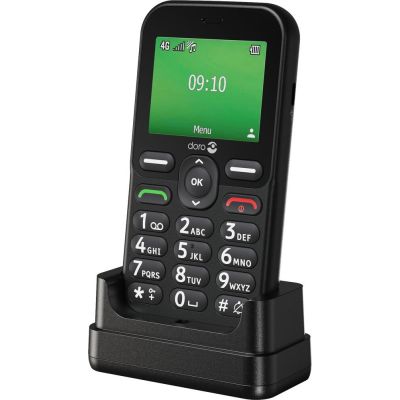 7. Doro Leva E10 6,1 cm (2.4") 118,9 g Czarny Telefon dla seniora