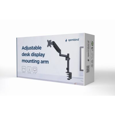 3. GEMBIRD BIURKOWE REGULOWANE RAMIĘ/UCHWYT NA MONITOR 17-32, VESA 100X100MM, DO 9 KG