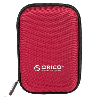 2. Etui ochronne Orico PHD-25 na dysk przenośny 2,5" - czerwone