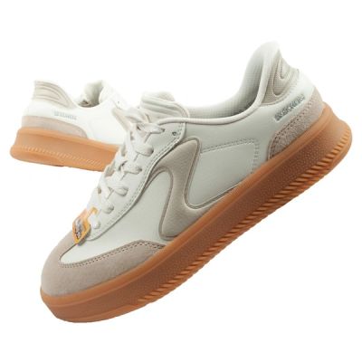 Skechers buty sportowe sneakersy damskie Lifted Luxe ecru białe Slip-Ins