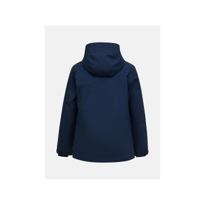 3. Kurtka PEAK PERFORMANCE JR Maroon Insulated Jacket granatowy