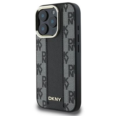 2. Etui DKNY Checkered Pattern Magsafe na iPhone 16 Pro Max - czarne