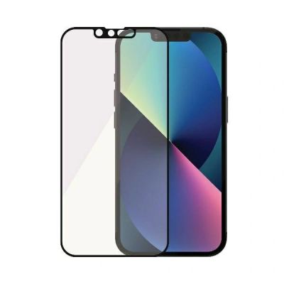 3. Szkło hartowane PanzerGlass E2E Anti-Bluelight na iPhone 13 / 13 Pro Case Friendly AntiBacterial MicroFracture - czarne