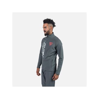 9. Bluza Rossignol New Hero Classique Clim szary
