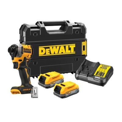 7. Zakrętarka udarowa 2x1.7Ah 208Nm DeWALT