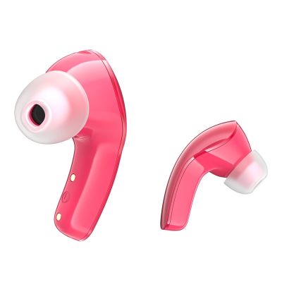 8. Słuchawki bezprzewodowe Acefast T9 Bluetooth 5.3 douszne - czerwone