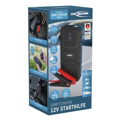 6. Ansmann Jump Starter 16.0 2500 A