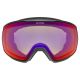 2. Uvex 5501922130 gogle do sportów zimowych Czarny Unisex Lustro Soczewka sferyczna