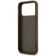 7. Etui Guess 4G nauble Card Triangle na iPhone 18 Pro Max / 17 Pro Max - brązowe