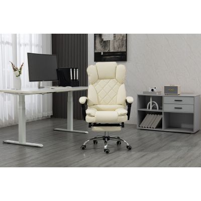 8. Activejet Fotel biurowy YK7416 beżowy
