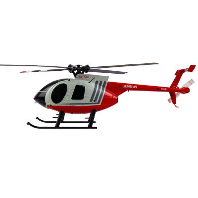 3. Helikopter RC Amewi MD500 Li-Po Bateria 350mAh srebrny/czerwony
