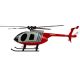 3. Helikopter RC Amewi MD500 Li-Po Bateria 350mAh srebrny/czerwony
