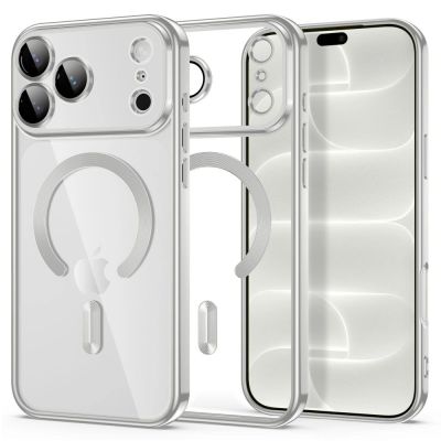 Etui Tech-Protect MagFlex na iPhone 18 Pro / 17 Pro - srebrne