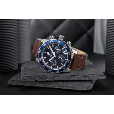 3. Zegarek Męski Tommy Hilfiger TH85 Chronograph 1792163 + BOX