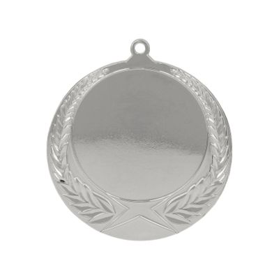 Medal srebrny ogólny z miejscem na emblemat 50 mm - medal stalowy