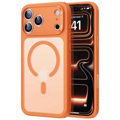 2. Etui ESR Classic Hybrid MagSafe na iPhone 17 Pro Max - przezroczysto-pomarańczowe